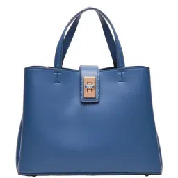 Anne Klein Blue Solid Handbag-picture-44
