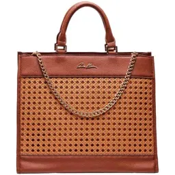 Anne Klein Brown Textured Tote Handbag-39