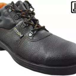 Worktoes Steel Toe Safety Shoes PU Sole UK 7 Black Walter High-image-3
