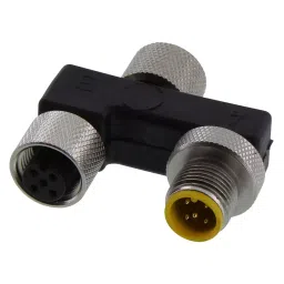 LUMBERG AUTOMATION SPLITTER, M12 CONNECTOR, 2PORT, 0906 UTP 101.-62