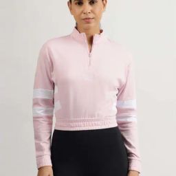 Reebok Pink Regular Fit Sweatshirt-17