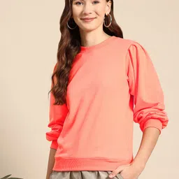 Mast & Harbour Cuffed Sleeve Sweatshirt-picture-34