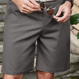 StyleCast x Revolte Men Regular Fit High-Rise Shorts-image-77