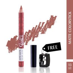 Glam21 Super Matte Color Stick with Sharpener 13 Nude Beige - 3.5 gm-39