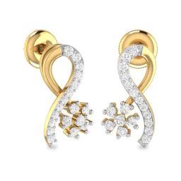 PC Jeweller Thetis 18k White Gold Earrings for Women-picture-46