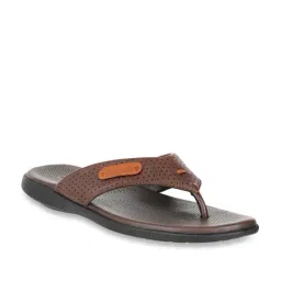 Carlton London Men's Brown Thong Sandals-image-36