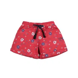Plum Tree Kids Red Printed Shorts-image-93