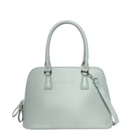 Lino Perros Green Solid Medium Handbag-96