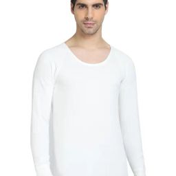 Bodycare White Regular Fit Thermal Top-image-25