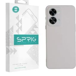 Sprig Back Cover for Oneplus Nord 2T 5G (White)-36