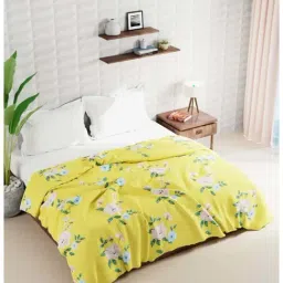 Bianca Rumba-Roll Yellow Fibre 152 TC Double Comforter-27