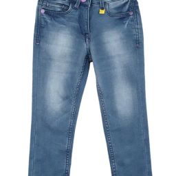 allen solly junior Allen Solly Kids Blue Solid Jeans-picture-32