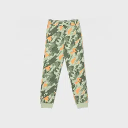 Fame Forever by Lifestyle Boys Sage Cotton Printed Joggers-picture-3
