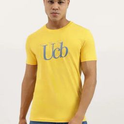 United Colors Of Benetton Yellow Cotton Regular Fit Printed T-Shirt-picture-38