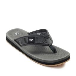 Liberty Men's Grey Flip-Flops-picture-8