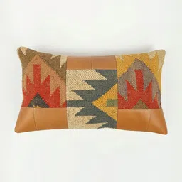 Art Avenue Brown & Red Ethnic Motifs Rectangle Cushion Covers-image-61