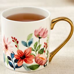 Home Centre Criselle White Printed Mug - 340 ml-35