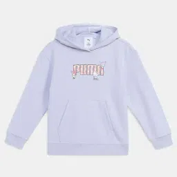 Puma Girls Cool Weather Cotton Logo Full Sleeves Hoodies-image-84