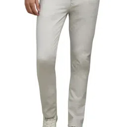 Louis Philippe Grey Slim Fit Jeans-image-58
