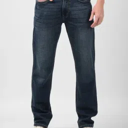 Numero Uno Dark Blue Regular Fit Jeans-image-38