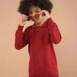 Crimsoune Club Boys Red Sweater-picture-45