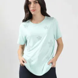 Vero Moda Mist Green T-Shirt-picture-8