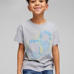 Puma Boys Grey Cotton Printed T-Shirt-picture-29