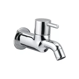 CERA Fountain Quarter Turn Single Lever Wall Mount Bib Cock with Wall Flange and Aerator, F2013151-17