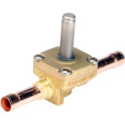 Danfoss EVR 20 Solenoid Valve Straightway 22 mm (7/8 inch) Connection Size, 032L1240-34