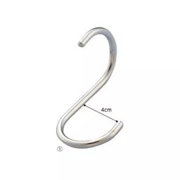 AS ONE Display Hook Bending W5.2 cm × D5.2 cm × Φ6 mm, 61-198-11-1 (Set of 10 pcs)-43