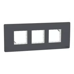 Schneider 6M Grid & 6M Cover Frame Miluz ZeTa Anthracite 6 Modules, MZCP6M_AN-image-47