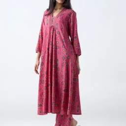 Utsa by Westside Pink Kutch-Inspired Anarkali Kurta-picture-33