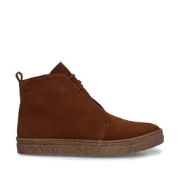 Carlo Romano Men's Tan Chukka Boots-image-40