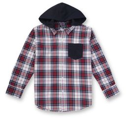 Gini and Jony Boys Standard Tartan Checks Opaque Checked Casual Shirt-image-93