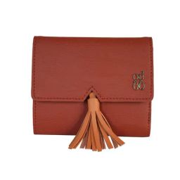 Baggit Brown Small Tri-Fold Wallet for Women-image-3