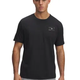 Under Armour Black Regular Fit Sports T-Shirt-picture-43