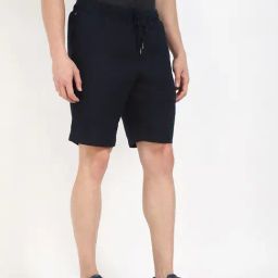 Tommy Hilfiger Mens Blue Regular Fit Shorts-32