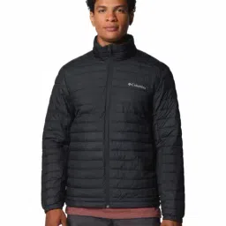 Columbia Black Regular Fit Quilted Sports Jacket-image-98