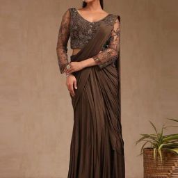 Soch Brown Ready To Wear Saree-8