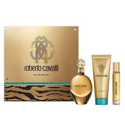 Roberto Cavalli Set Of 3 Gift Set Signature EDP - 75ml Each, Lotion & Shower Gel - 100ml-51