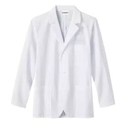 SCHOFIC Lab Coat Full Sleeves Unisex with 3 Pockets White for Students, Doctor and Nurse Size - M (Pack of 5)-30