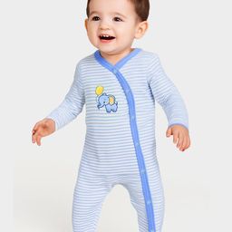 MiArcus Unisex Kids Striped Sleepsuit-image-107