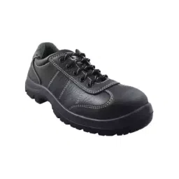 Worktoes Steel Toe Safety Shoes PU Sole UK 6 Black Alexander High-image-47