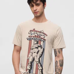 The Souled Store Men Captain America Printed T-shirt-image-73