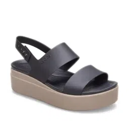 Crocs Brooklyn Black Back Strap Sandals-image-29