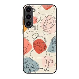 QRIOH Abstract Printed Samsung Galaxy S23 Plus 5G Back Case Mobile Accessories-picture-11