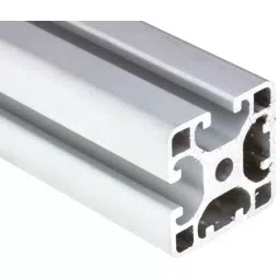 RS PRO Silver Aluminium Profile Strut 40 x 40 mm 8 mm Groove 2000 mm Length, 7613335-12