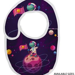 Right Gifting Digital Printed Velcro Closure Bibs - Navy Blue-picture-22