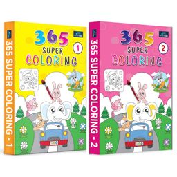 366 Super Colouring Combo Books Set Of 2 - English-17