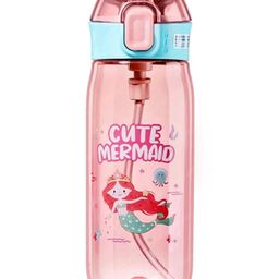 FunBlast Cartoon Water Bottle with Sipper Red  630 ml-8